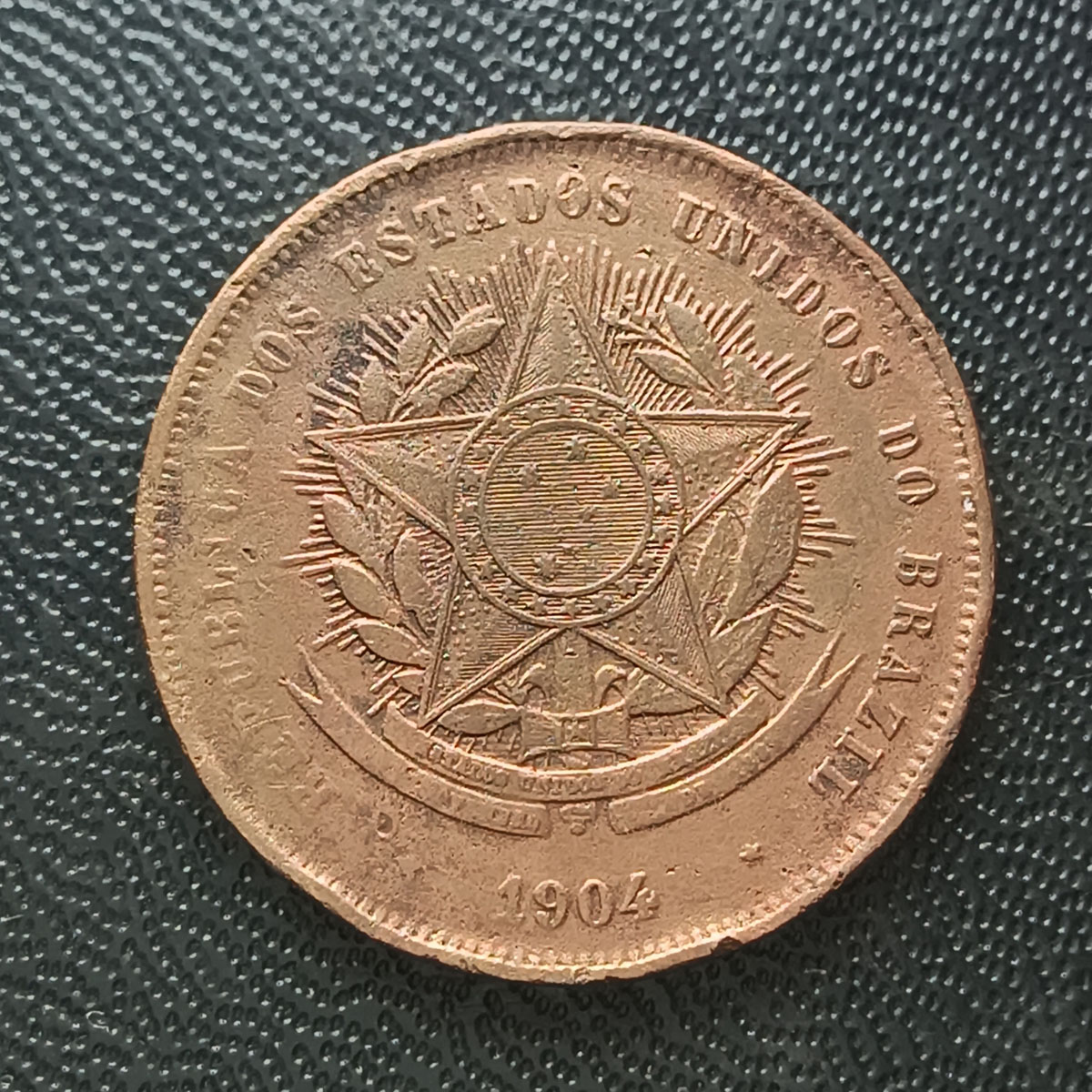 BRASIL - 20 RÉIS 1904 - BRONZE