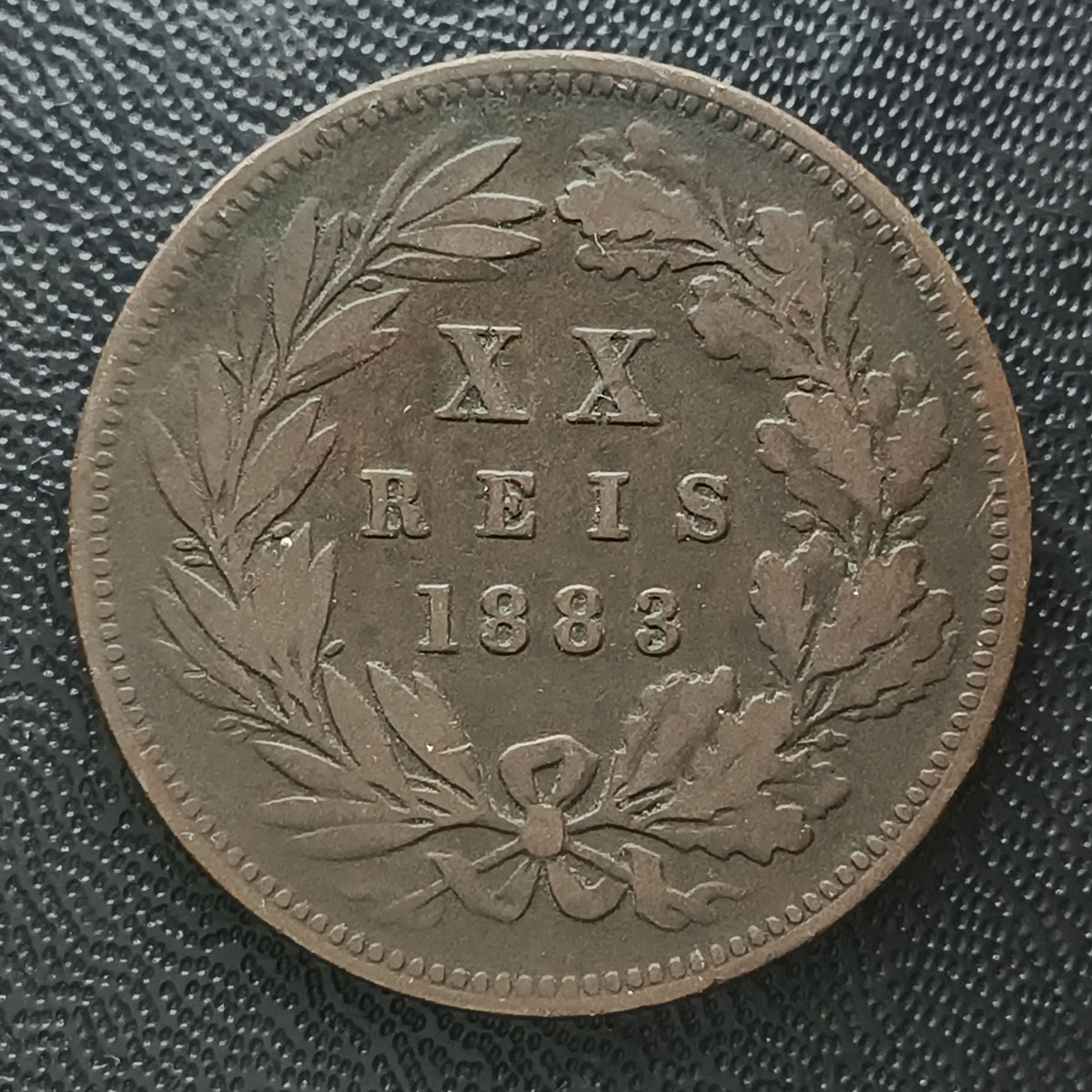 PORTUGAL - XX RÉIS 1883 -  COBRE