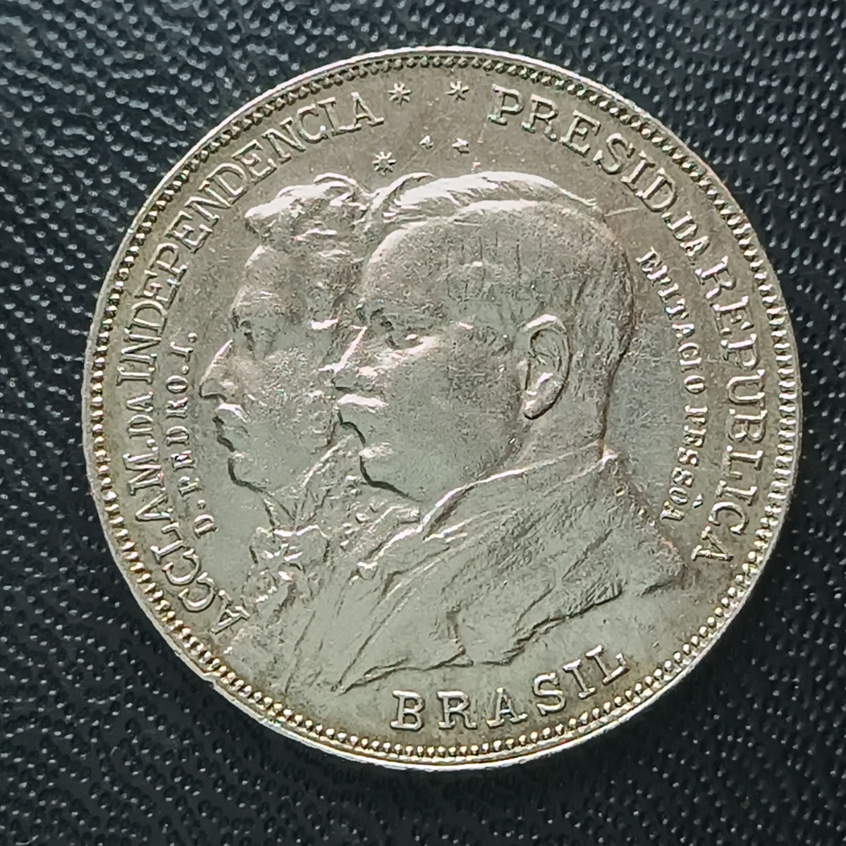 BRASIL - 2000 RÉIS 1922 - PRATA