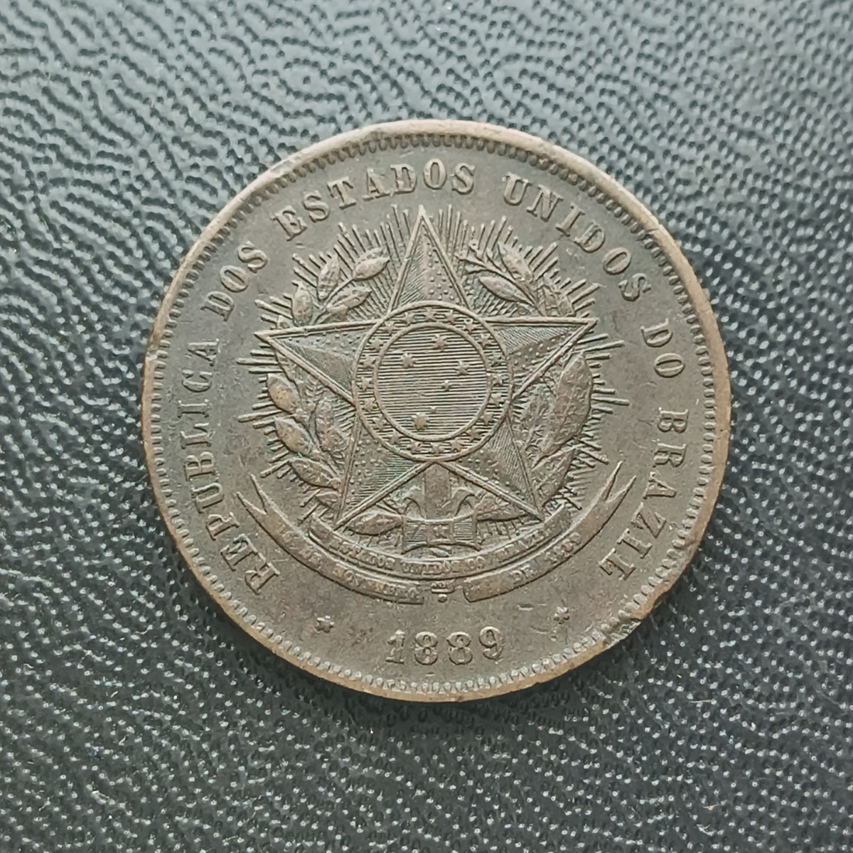 BRASIL - 20 RÉIS 1889 - BRONZE