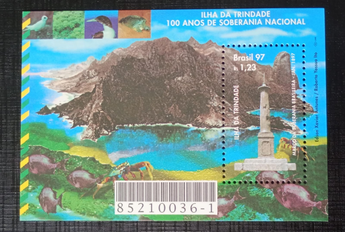 Brasil 1.997 - Ilha da Trindade - RHM B108 (marca 12 UF's) - Mint (MNH).