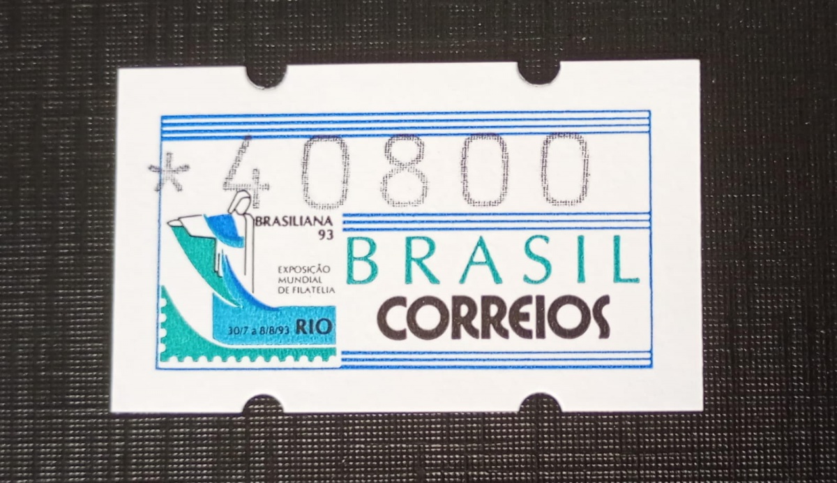 Brasil 1.993 - Semi-autômato RHM SE-5 - Mint (MNH).