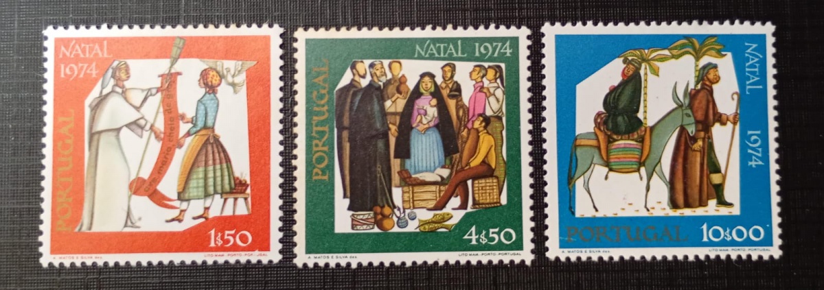 Portugal 1.974 - Natal - N 1233/35 ( 10,45) - Mint (MNH).