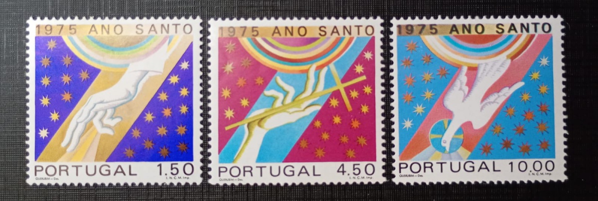 Portugal 1.975 - Religião: Ano Santo - N 1245/47 ( 14,20) - Mint (MNH).