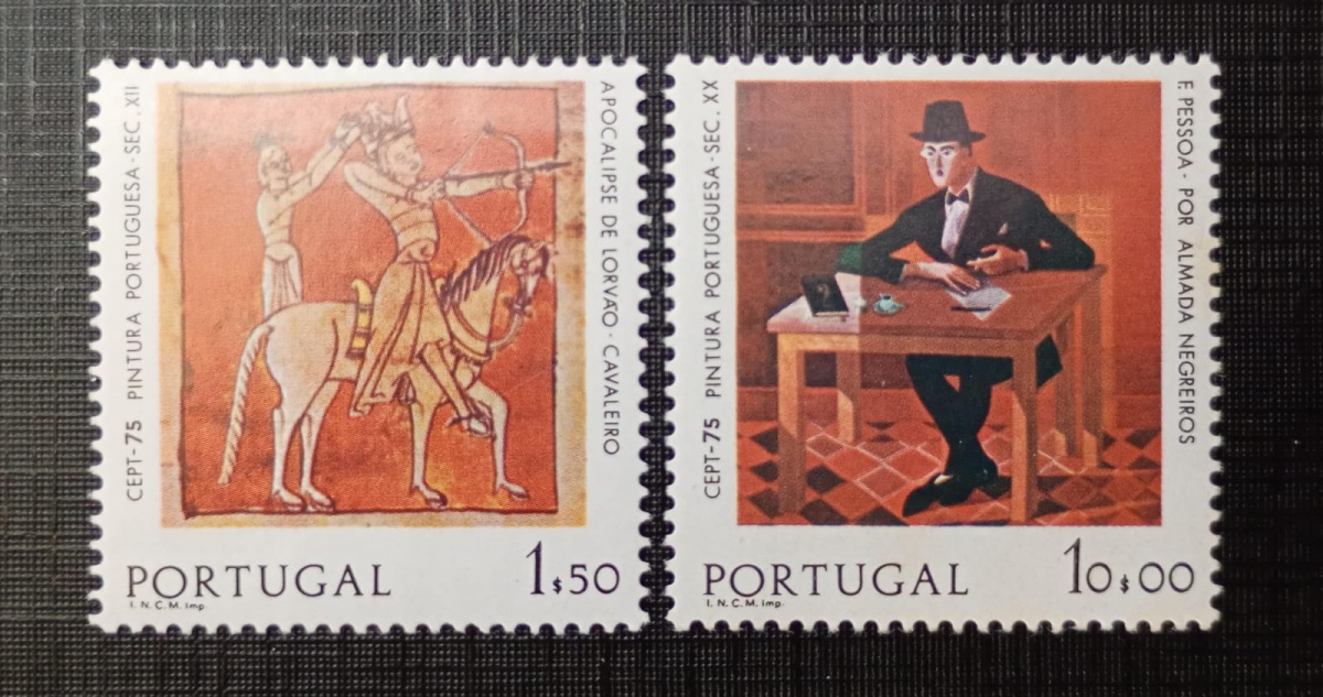 Portugal 1.975 - Europa CEPT : Pintura - N 1251/52 ( 67,45) - Mint (MNH).