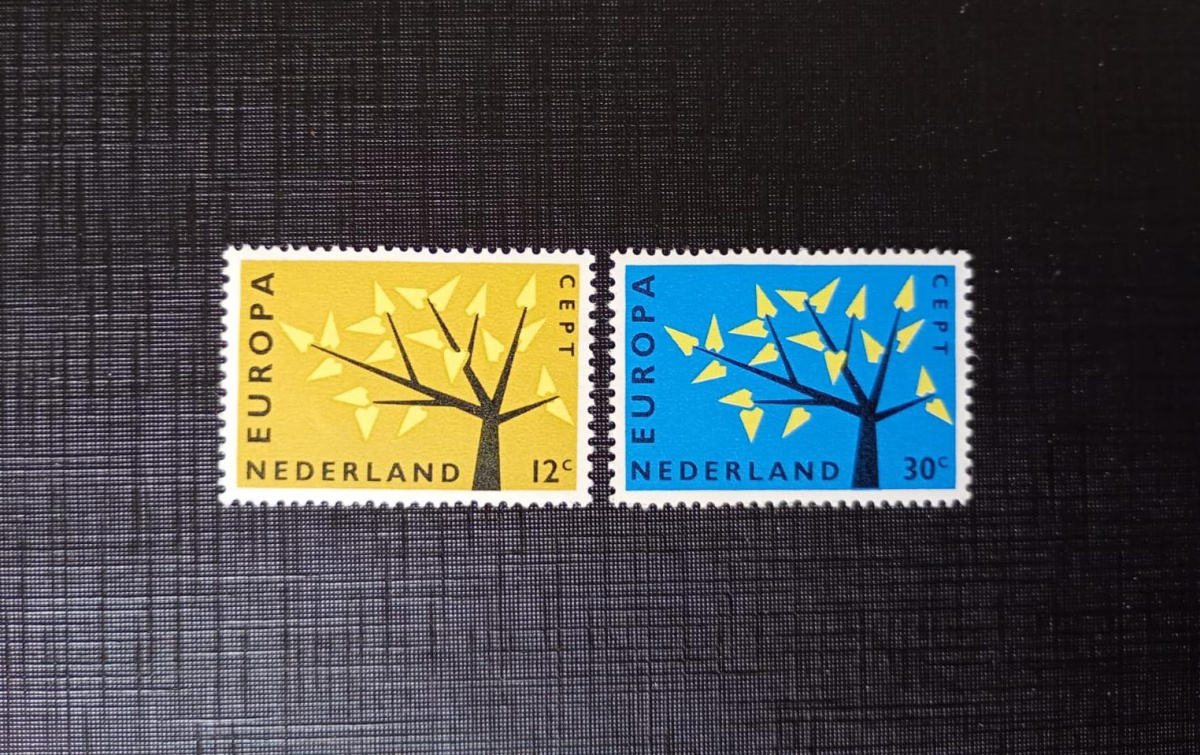 Holanda 1.962 - Europa CEPT - série completa - Mint (MNH).
