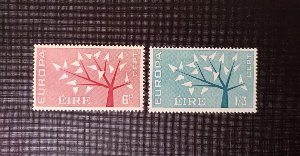 Irlanda 1.962 - Europa CEPT - série completa - Mint (MNH).