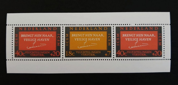 Holanda 1.966 - Refugiados - Bloco - Mint (MNH).