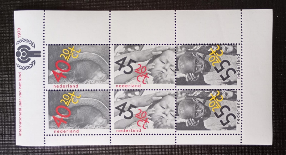 Holanda 1.979 - Ano Internacional da Criança - Bloco - Mint (MNH).