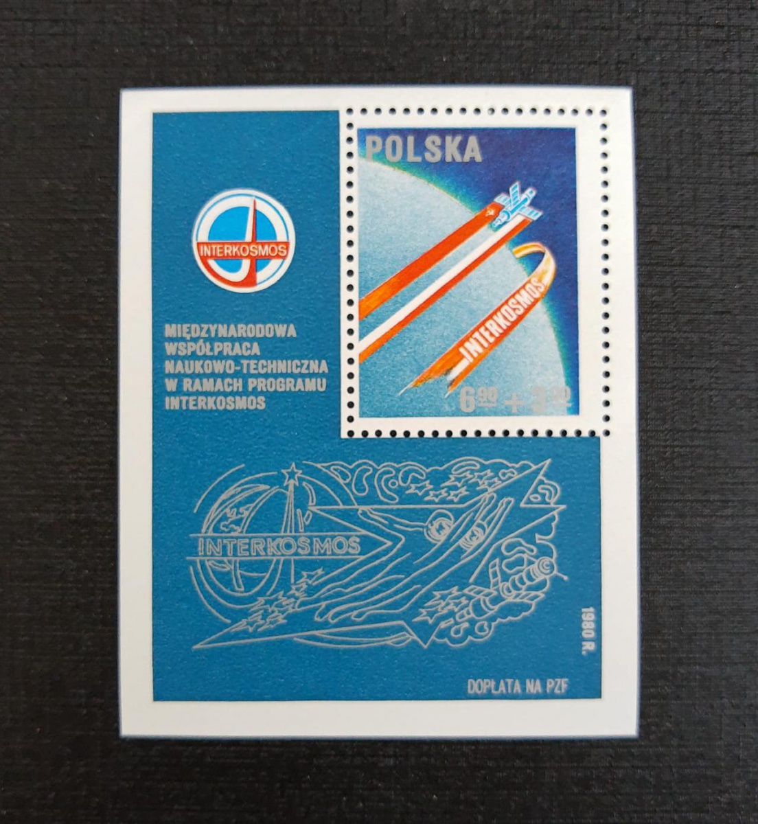 Polônia 1.980 - Exploração Espacial - Bloco - Novo (N).