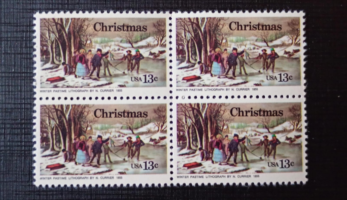 EUA 1.976 - Natal - quadra Mint (MNH).