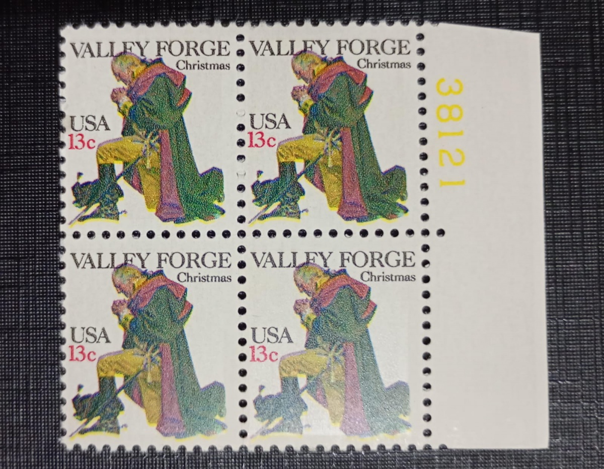 EUA 1.977 - Natal - quadra Mint (MNH).