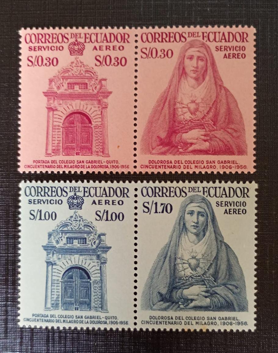 Equador 1.958 - Nossa Senhora das Dores - série completa - Nova (N).