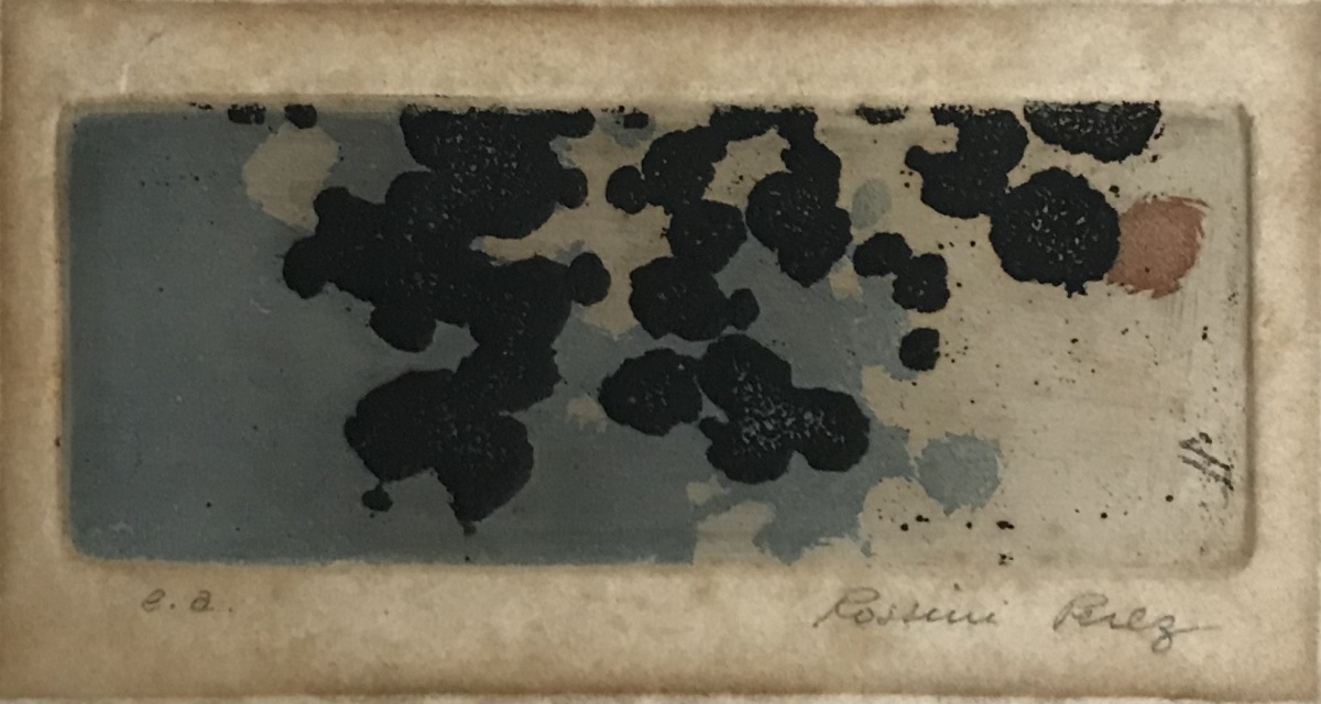 ROSSINI PEREZ (1931-2020) - Obra sobre papel assinada no canto inferior direito. Petit Mon (Aquatinte). Medida da obra 11cm x 6cm, medida total 21cm x 28cm.NOTA SOBRE O ARTISTA: Rossini Quintas Perez (Macaíba, Rio ...