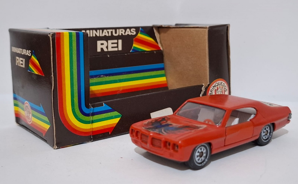 MINIATURA SIKU PZF MANAUS PONTIAC GTO/ PINTURA, ADESIVO