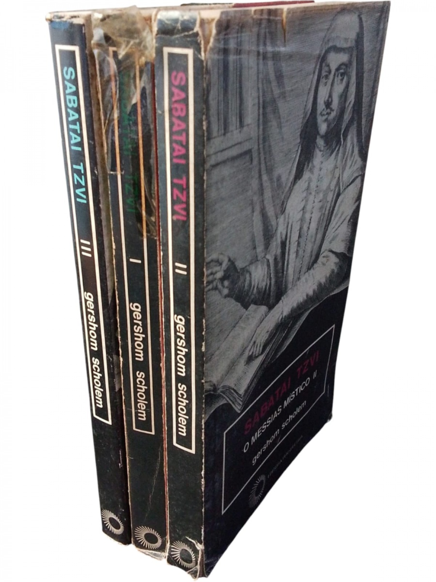 COLEÇÃO COM 3 VOLUMES - Sabatai Tzvi: O Messias Místico