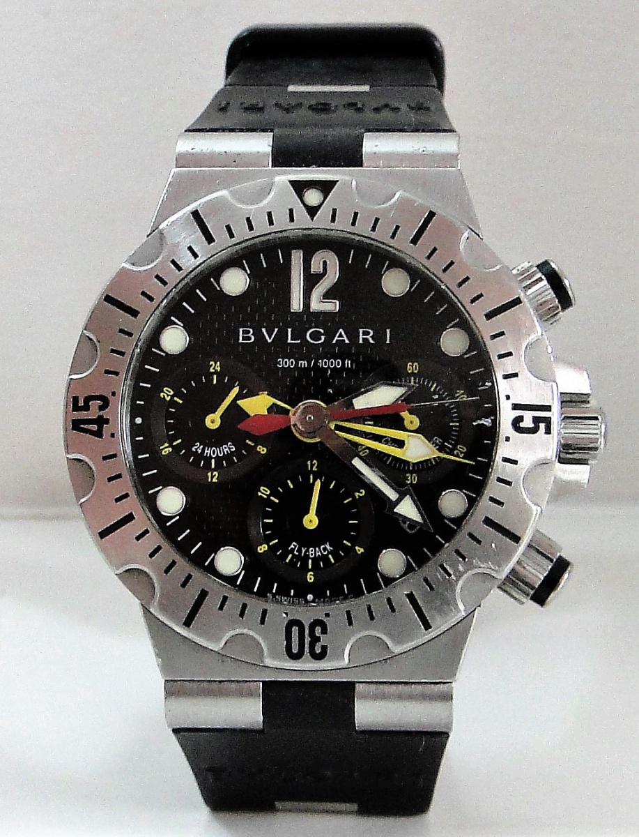 relogio bvlgari chronometer