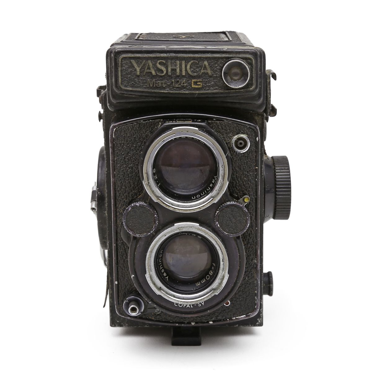 Câmera fotográfica YASHICA MAT - 124 G, introduzida no