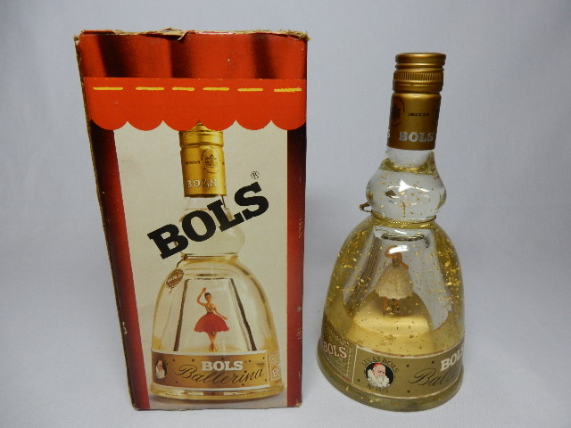 Raro Licor de ouro Holandês BOLS Ballerina , garrafa de