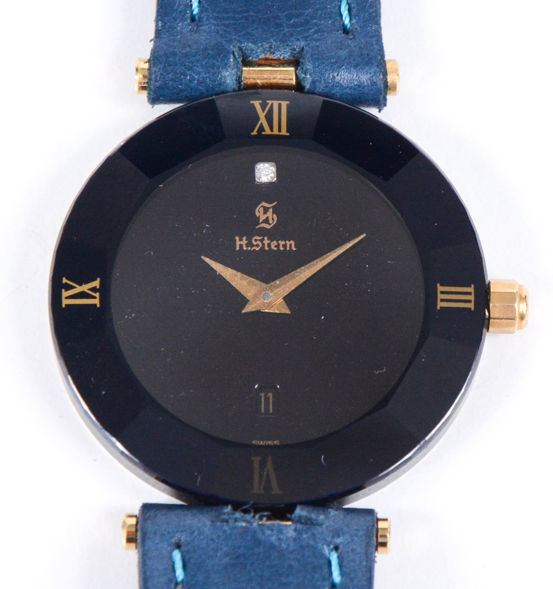 Relógio de pulso STERN SAFIRA AZUL Swiss Caixa em D