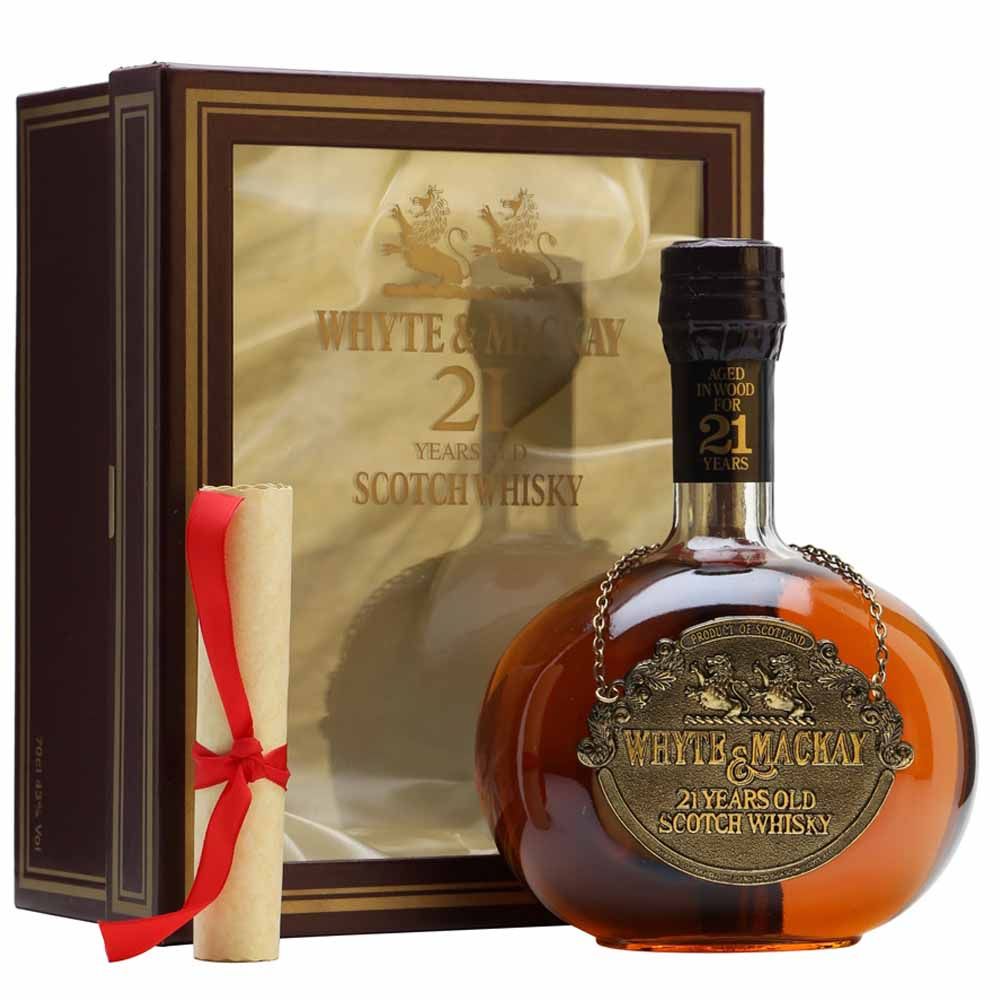 WHITE & MACKAY 21 ANOS , Scoth Whisk 750 ml . Perfeit
