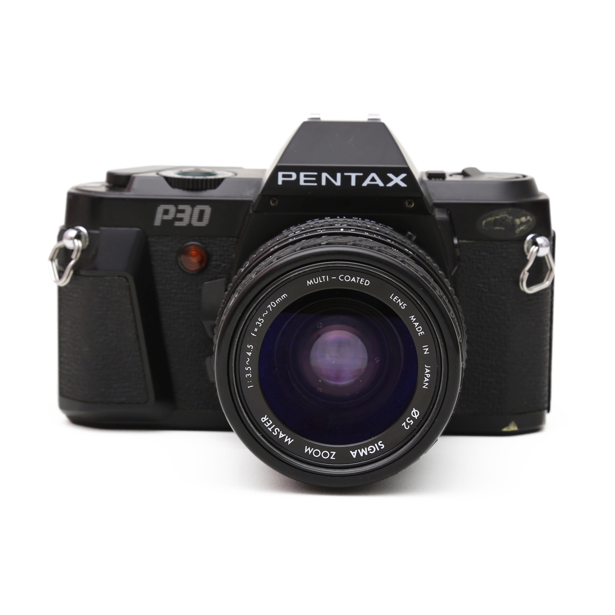 Câmera fotográfica PENTAX P30, modelo SLR de 35mm lança