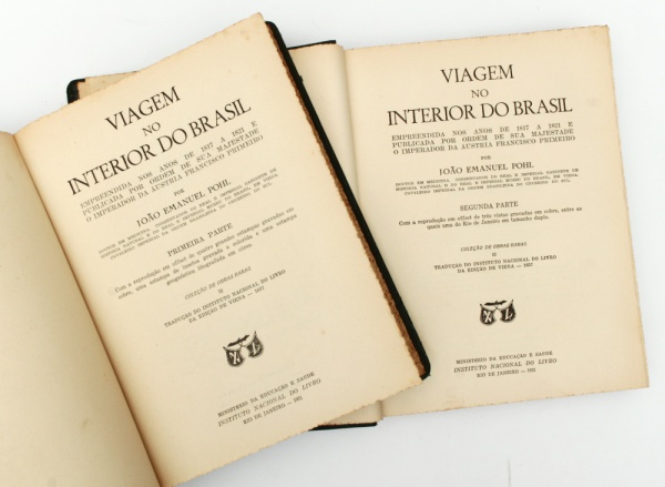 LIVRO: VIAGEM NO INTERIOR DO BRASIL: empreendida nos an