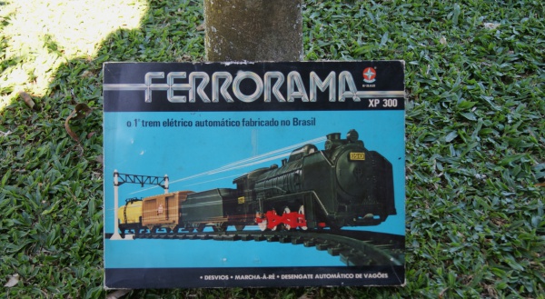 Brinquedo Trem Ferrorama Elétrico Xp 100 Estrela Original