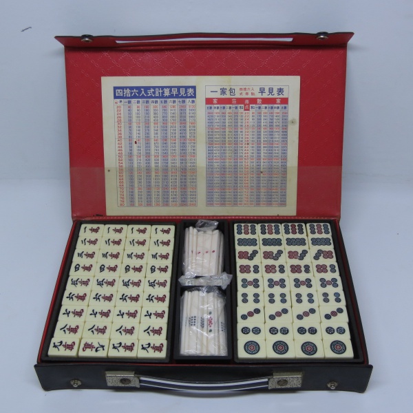 Lote - Jogo Mahjong