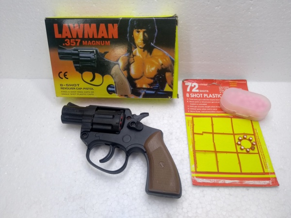 Revólver de espoleta lawman 357 - Teste 