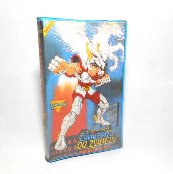 Fita Vhs Os Cavaleiros do Zodiaco Saint Seya