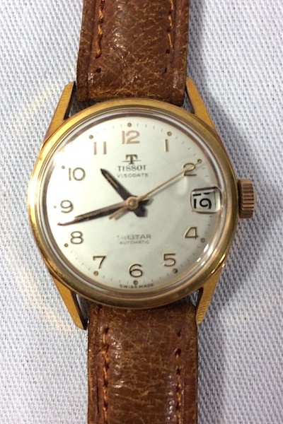 TISSOT VISODATE MILITAR Antigo relógio de pulso suíço em metal