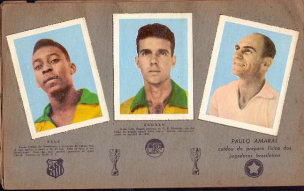 Álbum de Figurinhas - BRASIL CAMPEÃO MUNDIAL DE FUTEBOL