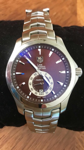 Rel gio Tag Heuer Link Calibre 6 automatic caixa de a o 42 mm