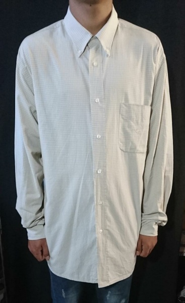 BROOKSFIELD - Linea Oro - Camisa masculina americana, em puro algodão  (100%)
