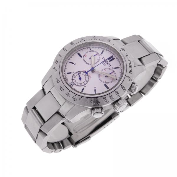 Rel gio Tissot V8 Chronograph Caixa e pulseira em a o