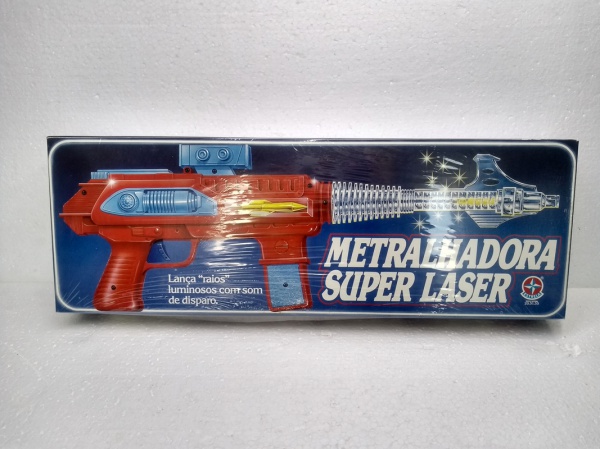 Metralhadora Super Laser da Estrela na caixa lacrada e