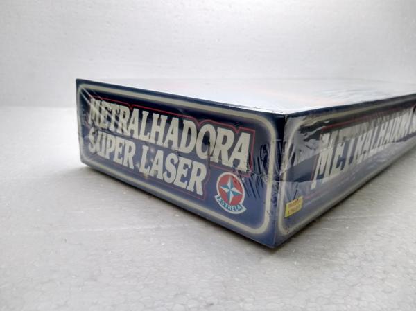 Brinquedo Colecionável Estrela - Metralhadora Super Laser, plástico duro,  caixa