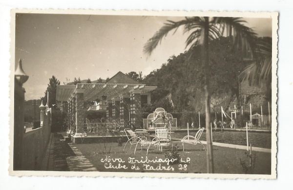 Cartão Postal : Clube de Xadrez - Nova Friburgo - RJ.