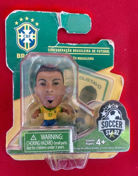 Colecionismo: Mini craque, Marca Soccer Starz, Luiz Gus