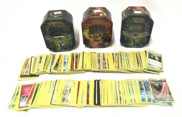 CARTAS POKEMON - LOTE COM 3 CONJUNTOS DE CARTAS POKÉMON