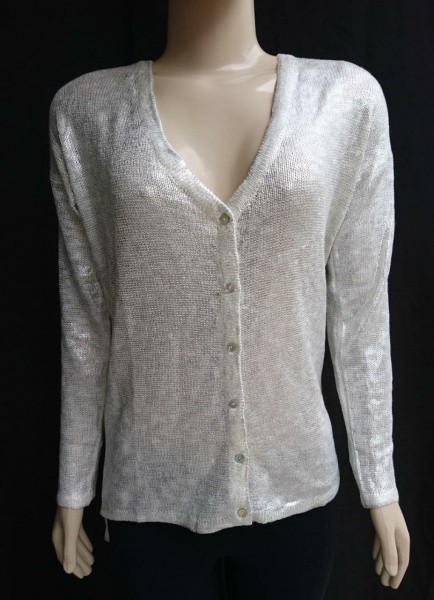 cardigan malha hering