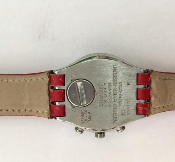 vidro relogio swatch