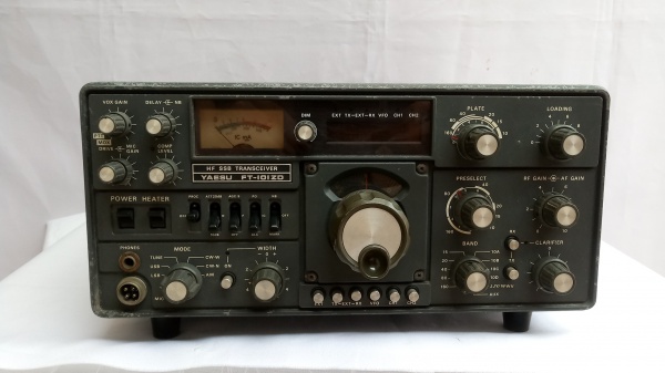 Rádio Amador Antigo, YAESU FT-101ZD, Made in Japan, HF SSB