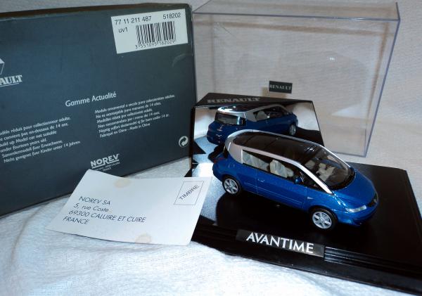 ミニカー NOREV Renault Avantime Scale ? RENAULT AVANTIME MINIATURA FRANCESA,Norev, edição limitada de