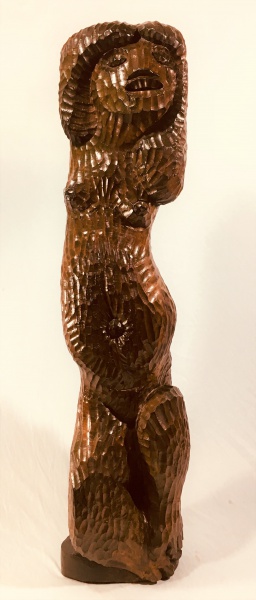 ESCULTURA EM BRONZE MESTRE LIBOREDO - Nú artístico femi