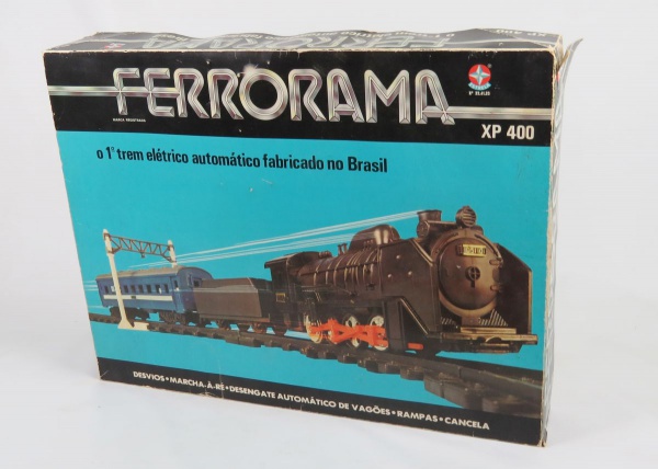 Brinquedo - Ferrorama - O Primeiro trem elétrico automá