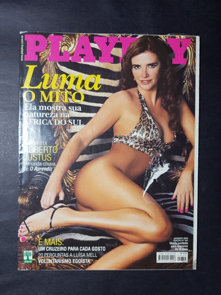 450px x 600px - Revista Playboy Luma de Oliveira, O Mito, 2005 erÃ³ti