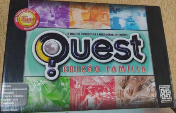 Jogo QUEST - EDIÇÃO FAMILIA - GROW - Perguntas e respos