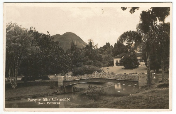 Cartão Postal : Clube de Xadrez - Nova Friburgo - RJ.